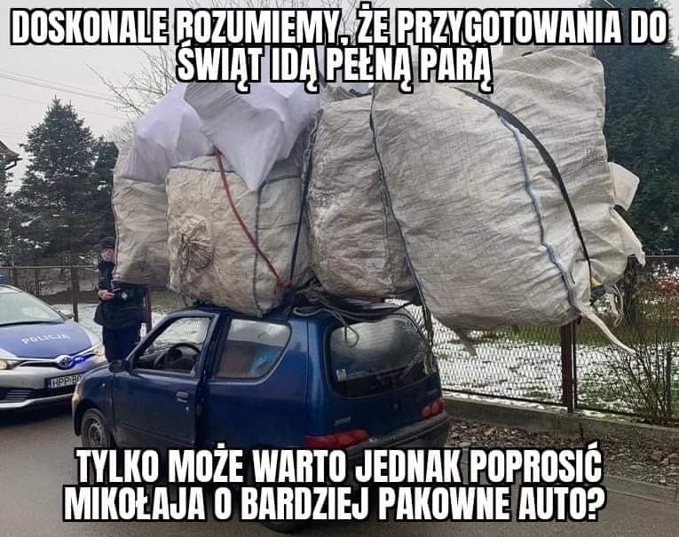 Mem wstawiony na profil Polskiej Policji
