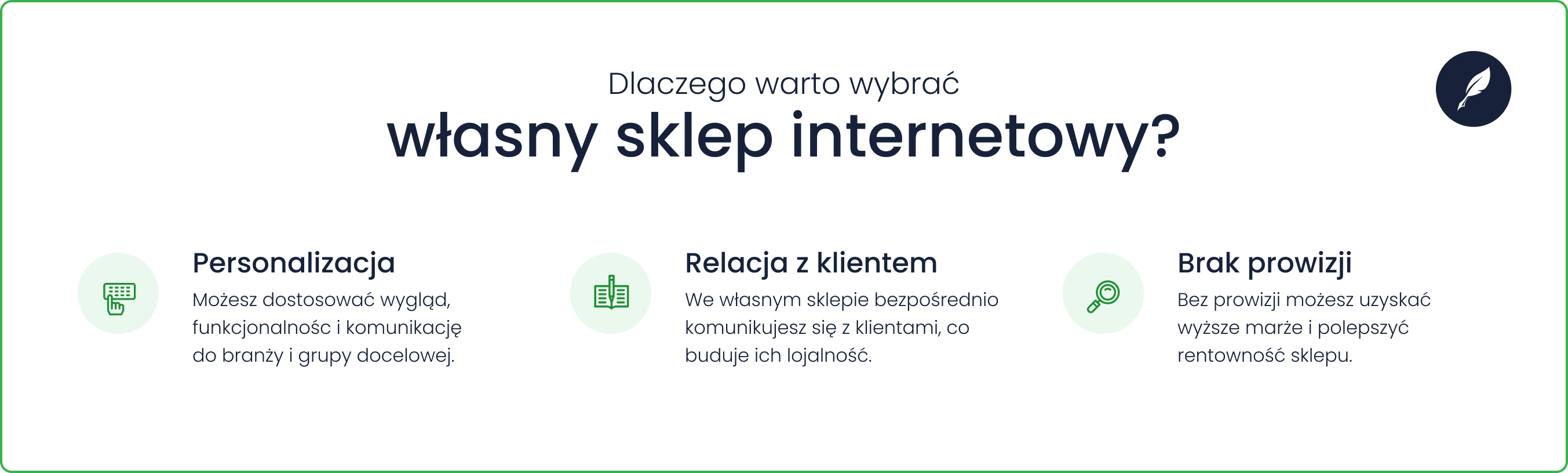 Własny sklep internetowy - dlaczego warto?