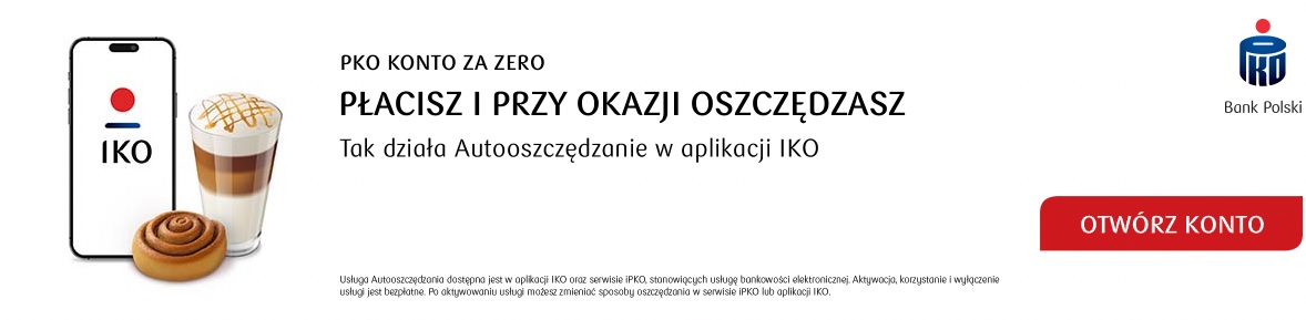 Przykład rich media – baner PKO (screen)